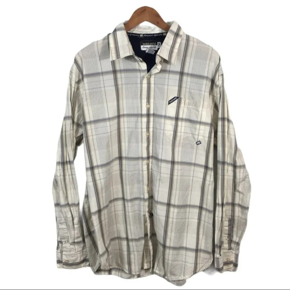 BF508 Ecko Unltd. Plaid Urban Button Shirt XL - Picture 1 of 4